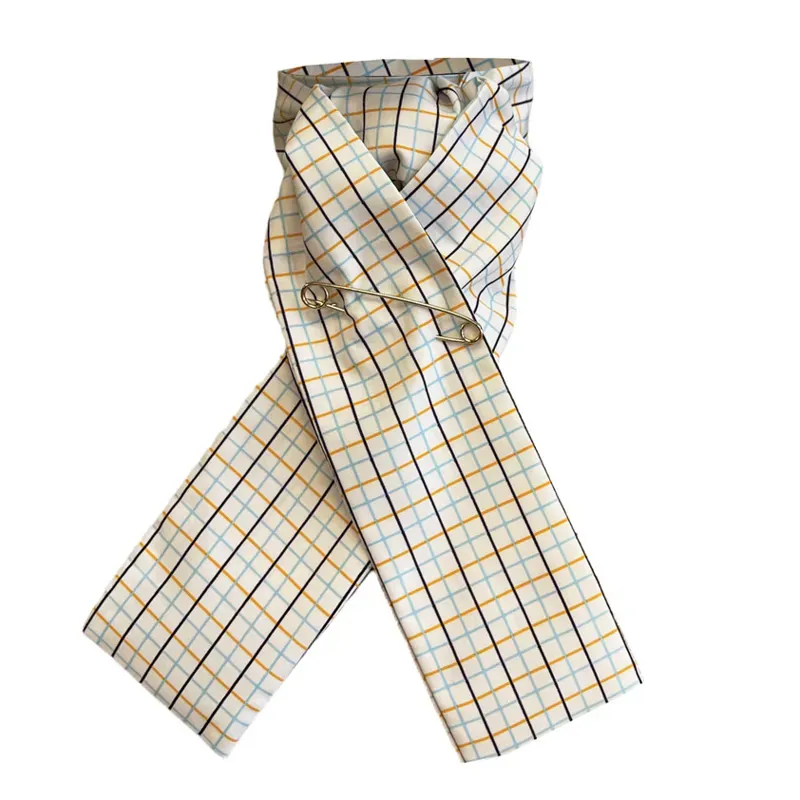 Equetech Pony Club Check Riding Stock Junior - Brown