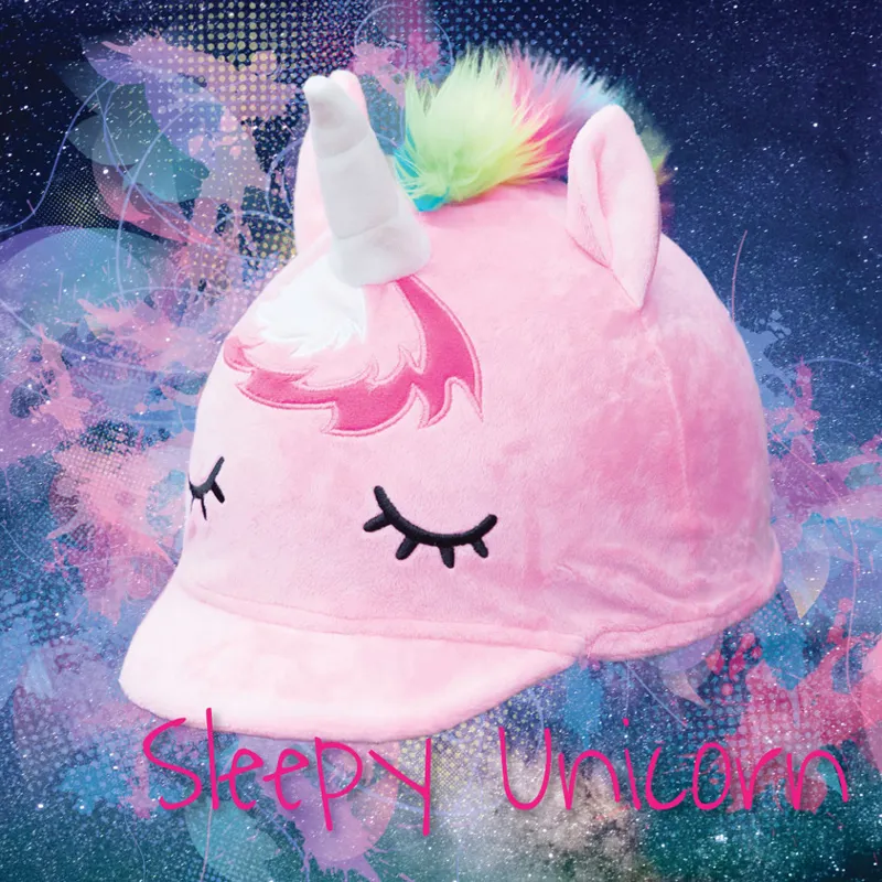 Equetech Sleepy Unicorn Head Cover-1
