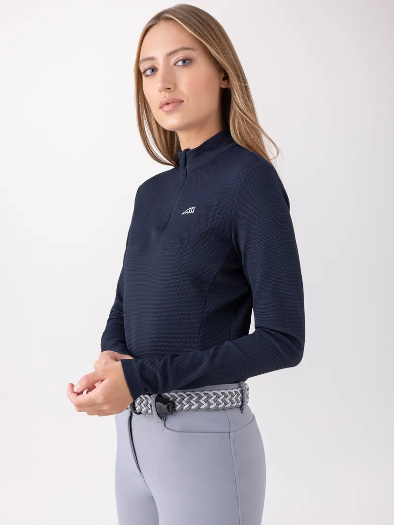 Equiline Ebrandep Women's Second Skin Base Layer - Blue
