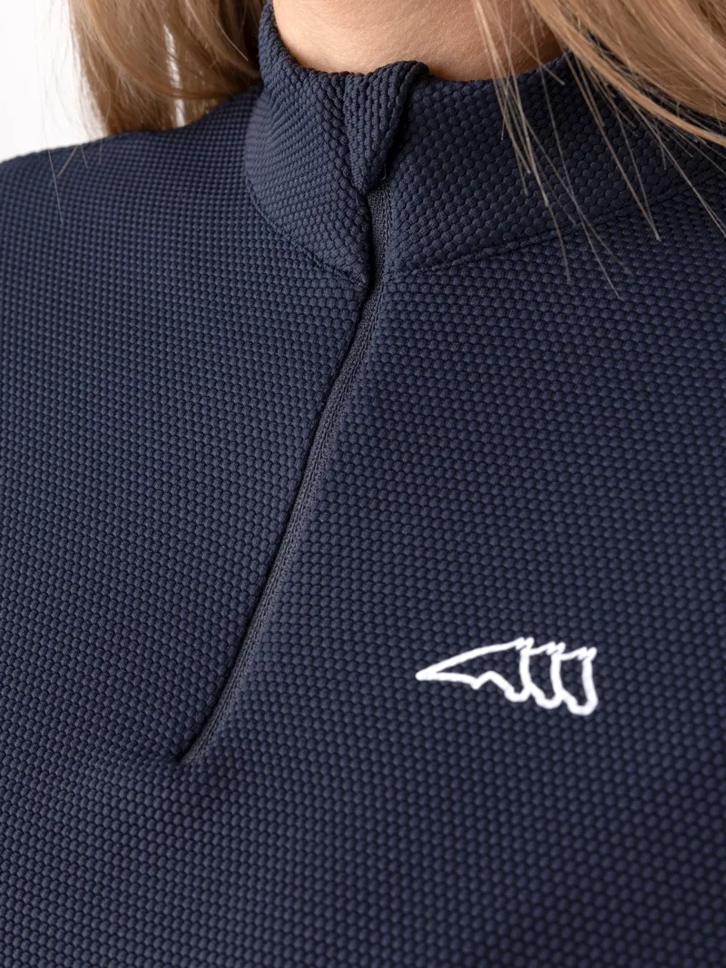 Equiline Ebrandep Women's Second Skin Base Layer - Blue-3