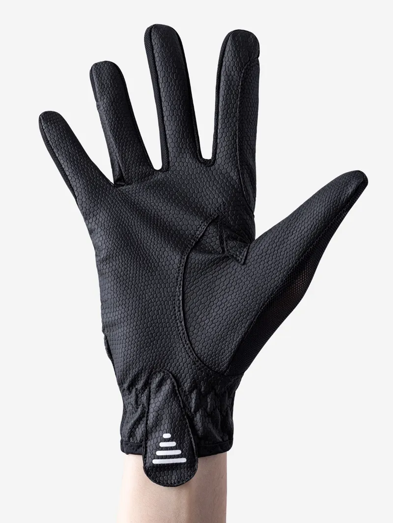Equiline Guant Summer Riding Gloves - Black-1