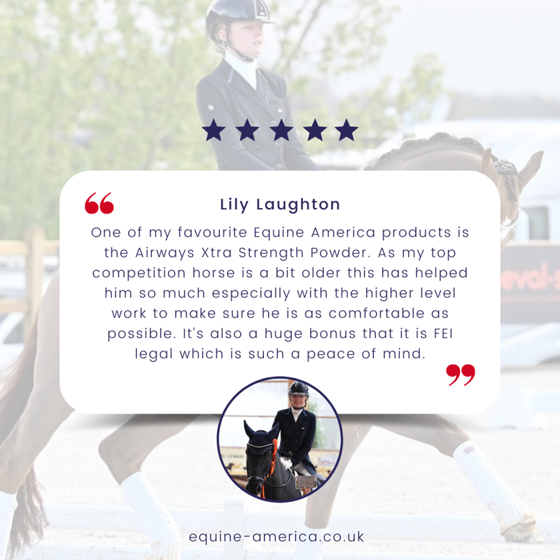 Equine America Airways Xtra Strength Powder - 500g-3