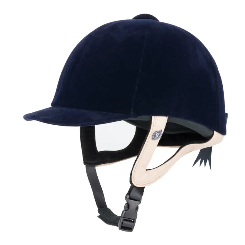 Gatehouse Jeunesse Velvet Riding Hat - Navy