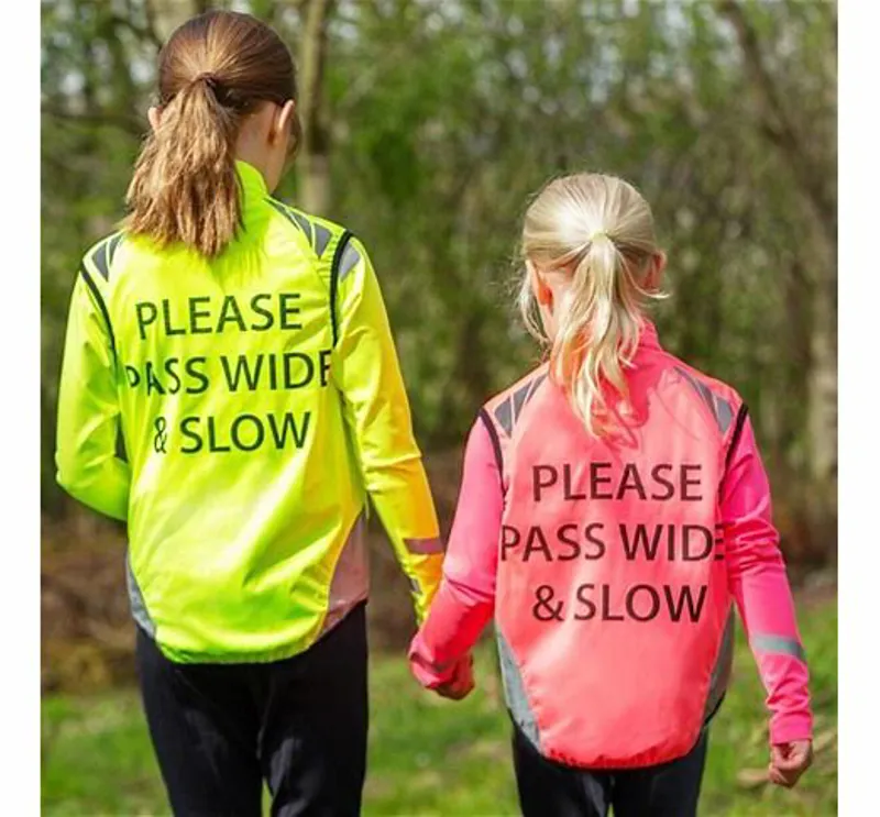 Hy Equestrian Viz Mesh Waistcoat Child - Pink