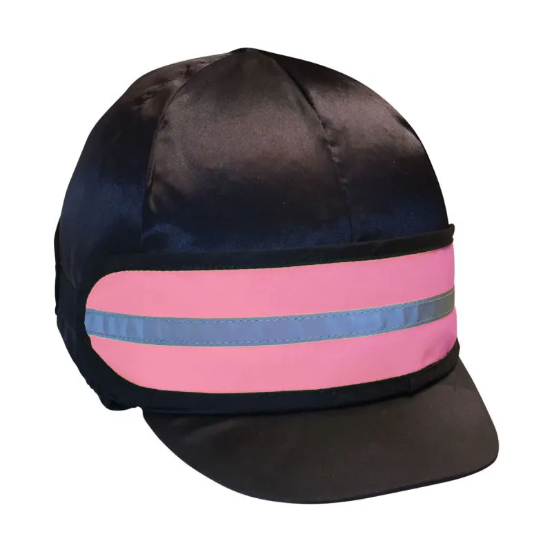 Hy Equestrian Viz Reflector Hat Band - Pink