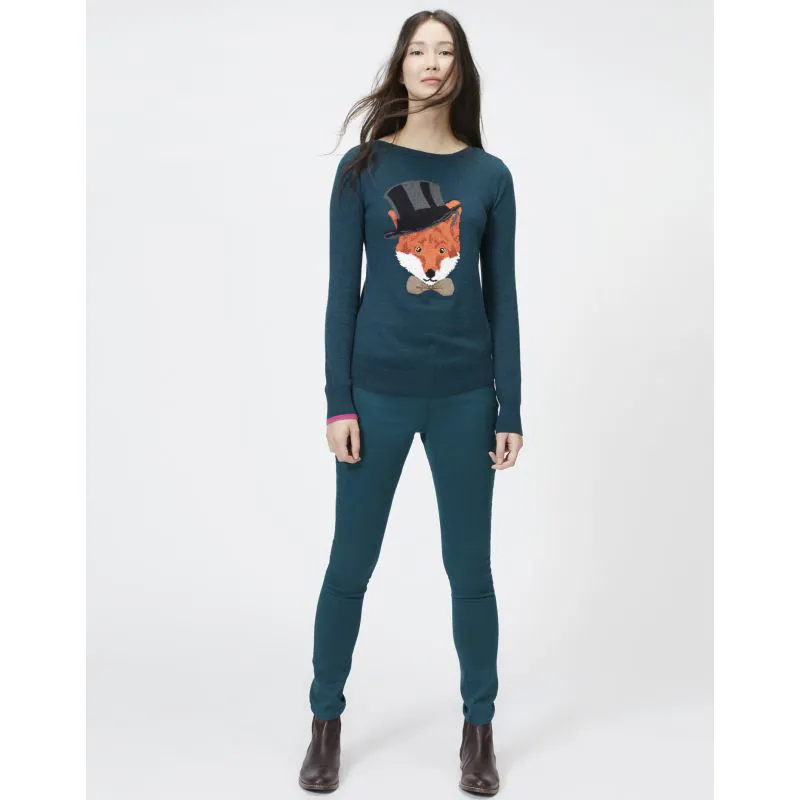 Joules Marsha Ladies Jumper 14 - Pine Marl Fox-3