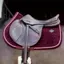 Kentucky Velvet Jumping Saddle Pad Full - Bordeaux