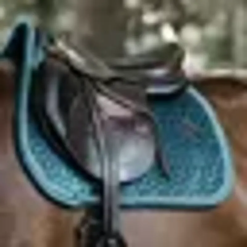 Kentucky Velvet Jumping Saddle Pad Full - Emerald
