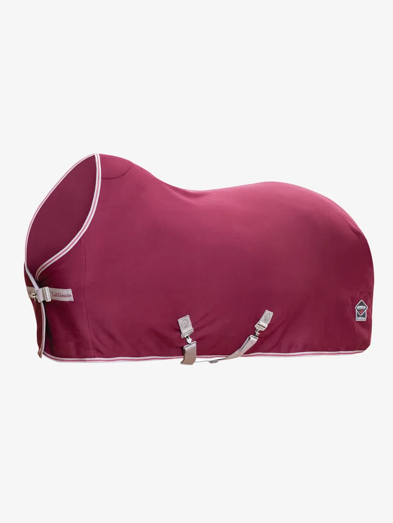 LeMieux Arika Jersey-Tek Fleece Rug - 6'0 - Burgundy