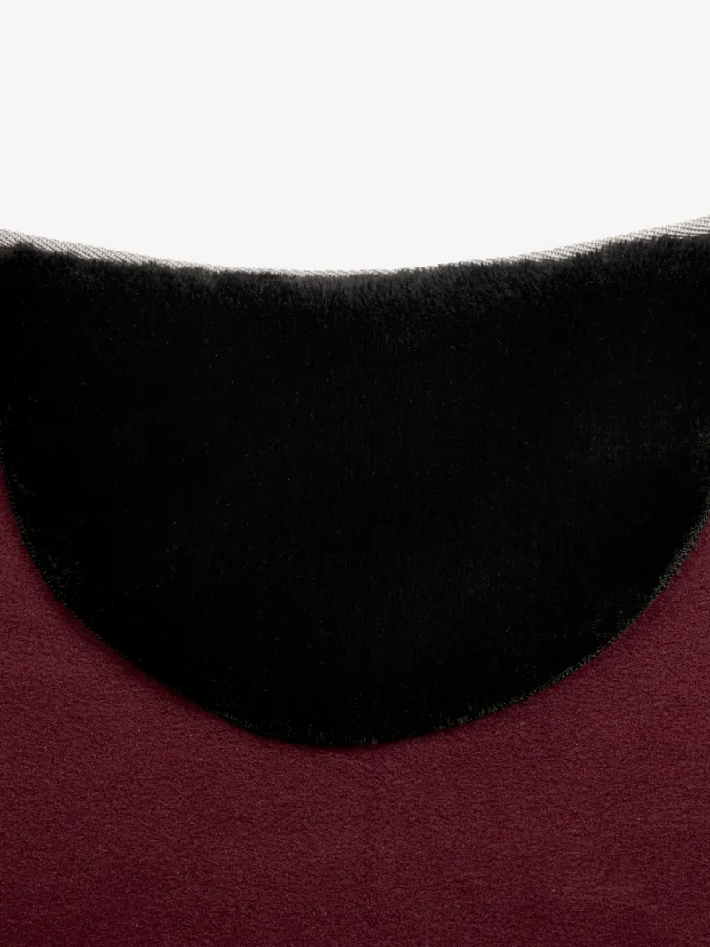 LeMieux Arika Jersey-Tek Fleece Rug - 6'0 - Burgundy-2