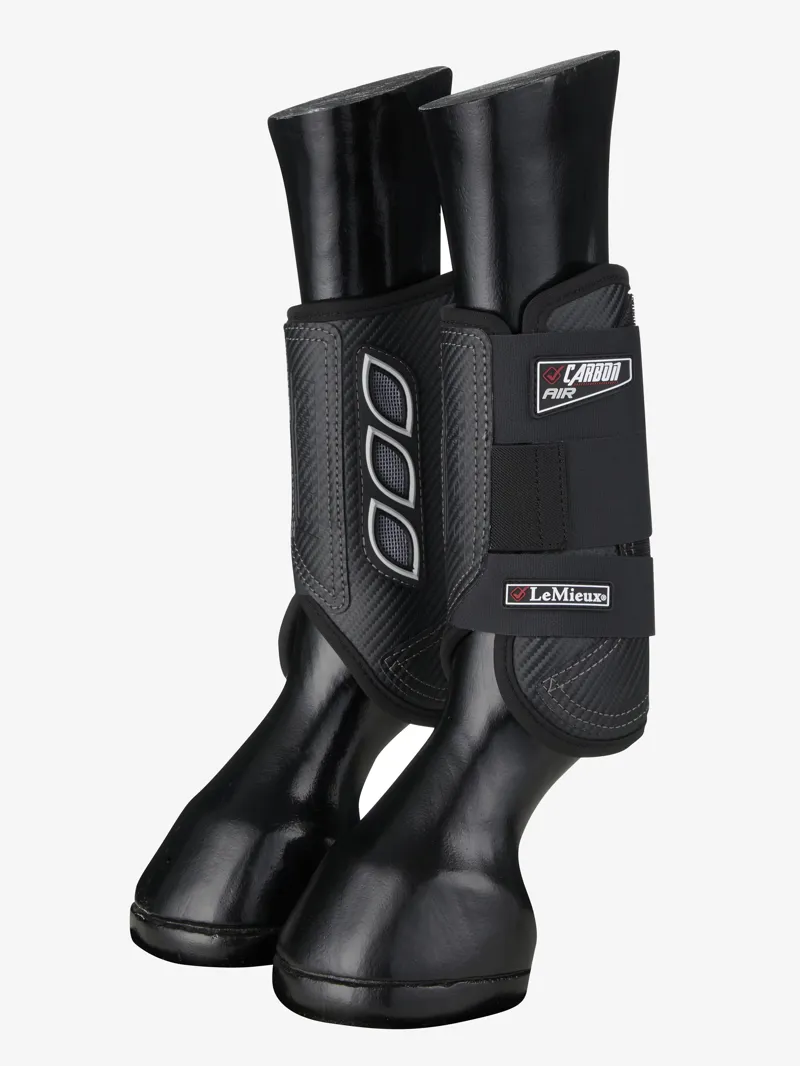 LeMieux Carbon Air XC Front Boots - Black