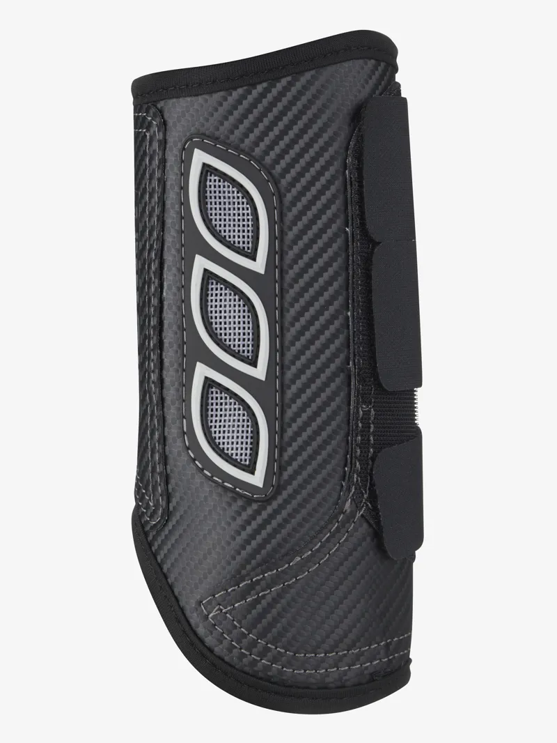 LeMieux Carbon Air XC Front Boots - Black-2