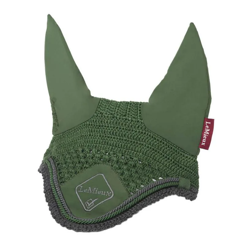 LeMieux Classic Fly Hood - Large - Hunter Green