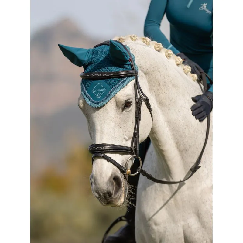 LeMieux Classic Fly Hood - Large - Marine-1