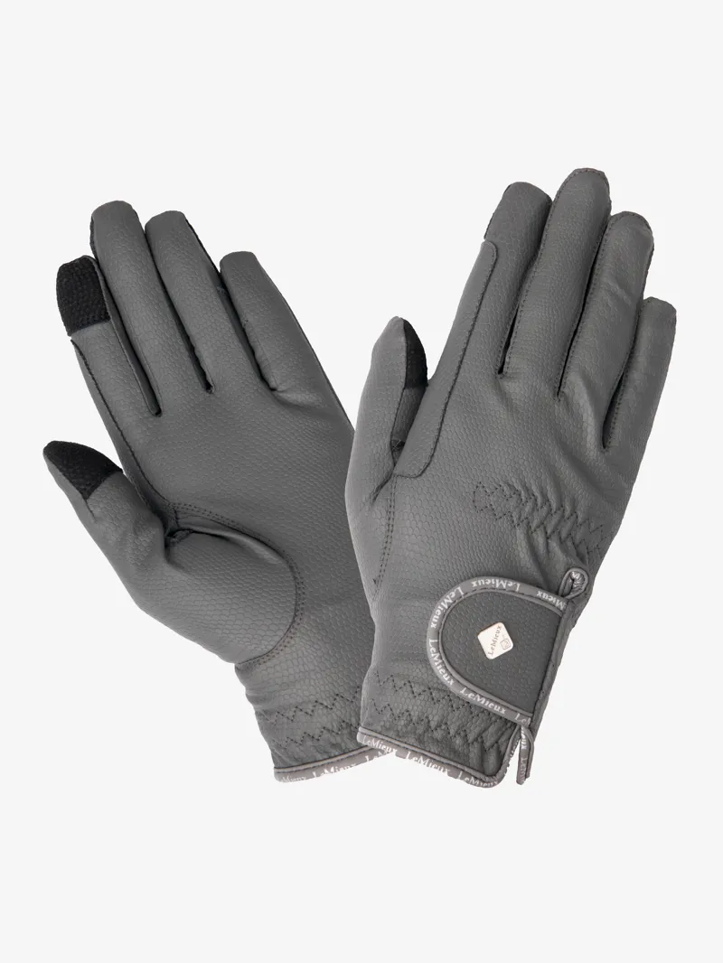 LeMieux Classic Riding Gloves - Grey