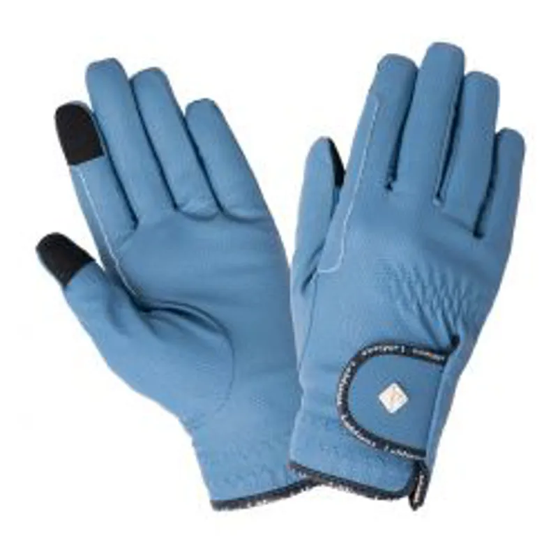 LeMieux Classic Riding Gloves - Ice Blue