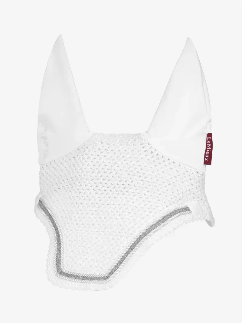 LeMieux Crystal Ear Bonnet M - White
