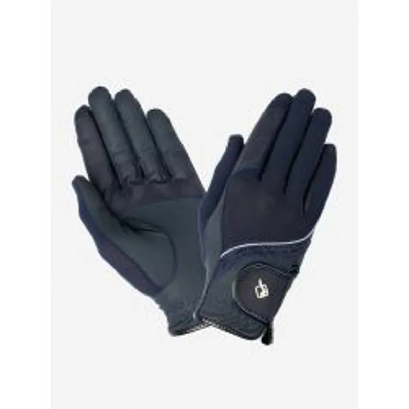LeMieux Crystal Gloves - Navy