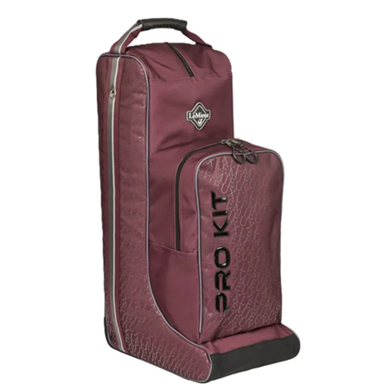 LeMieux Elite Pro Boot and Hat Bag - Burgundy