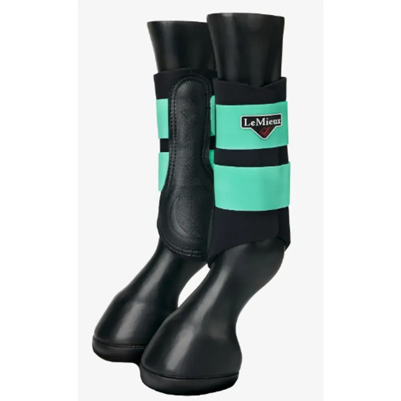 LeMieux Grafter Brushing Boots - Mint