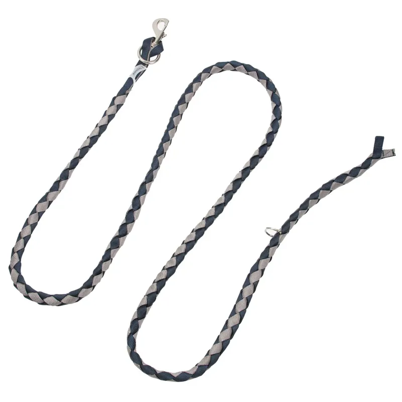 LeMieux Harlequin Lead Rope - Navy/Pecan