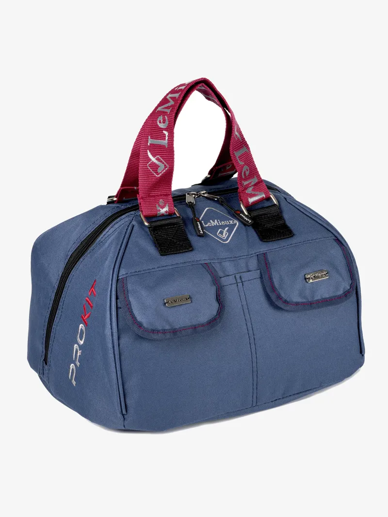 LeMieux Hat Bag - Navy/Red
