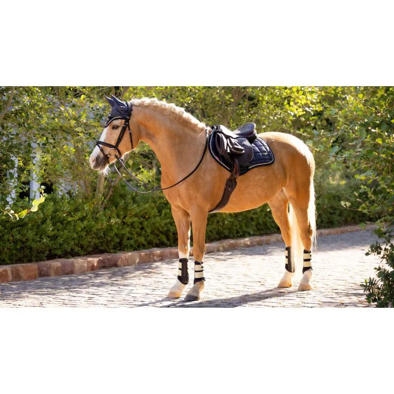 LeMieux Loire Classic Close Contact Square - S/M - Dusk Blue-1