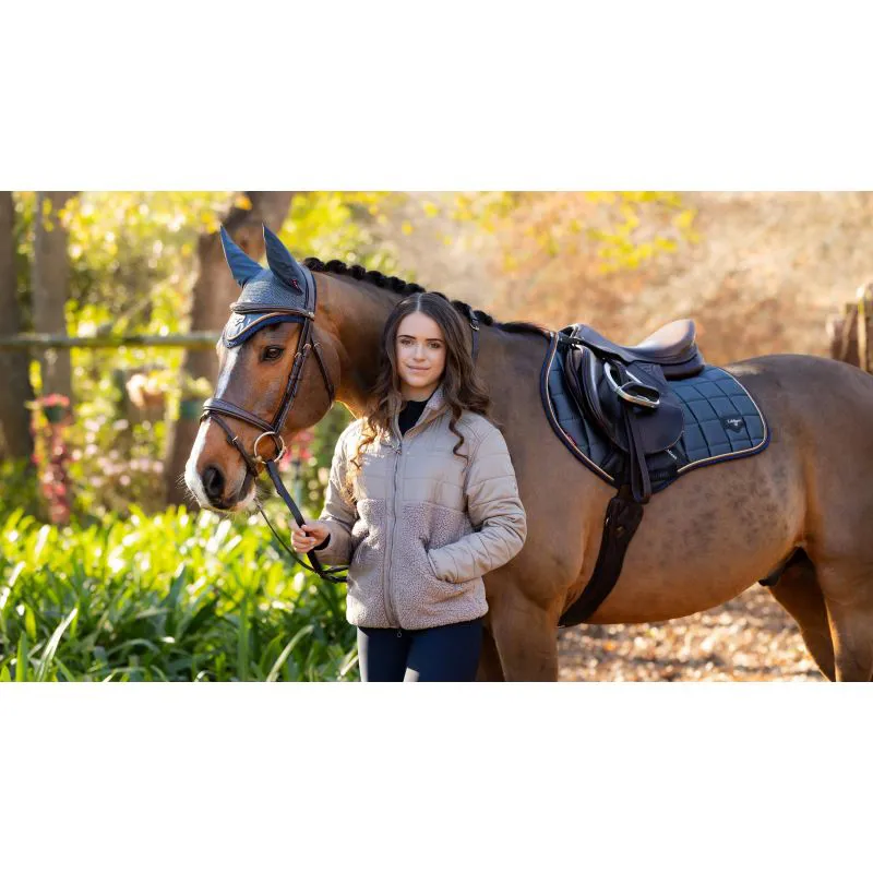 LeMieux Loire Classic Close Contact Square - S/M - Petrol-1