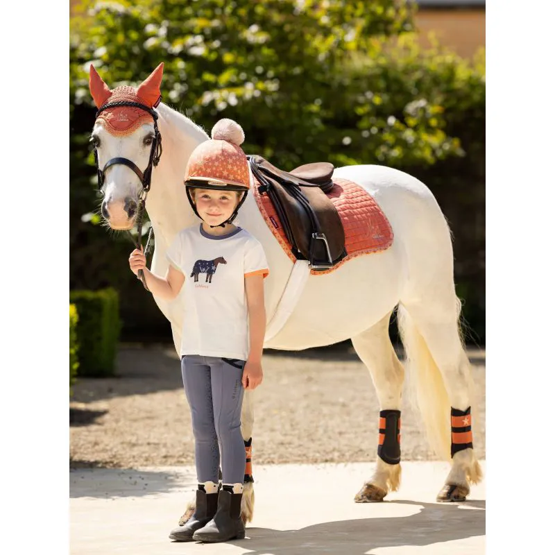 LeMieux Mini Ear Bonnet - Apricot-1