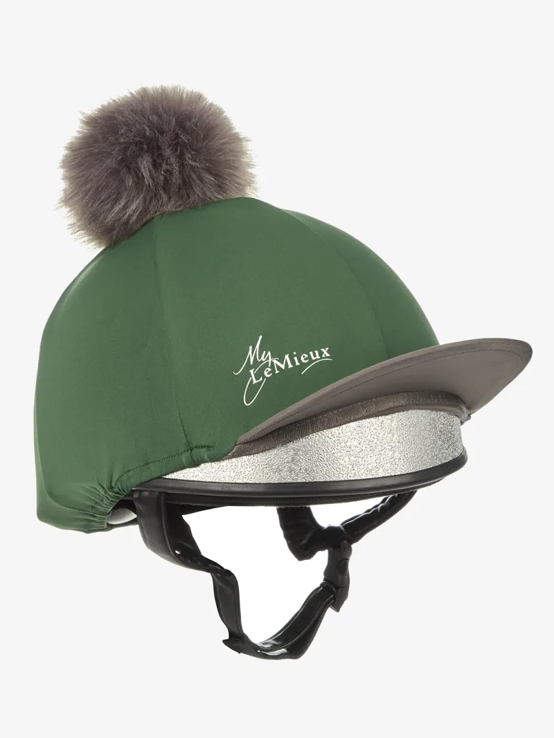 LeMieux Pom Hat Silk - Hunter Green