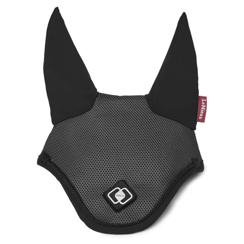 LeMieux Ultra Mesh Fly Hood - Black-1