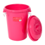 Red Gorilla Gorilla Bin with Clip Lid 50L - Pink