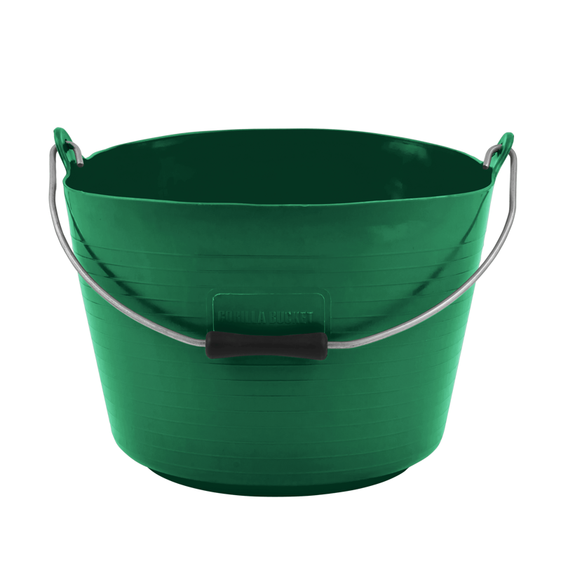 Red Gorilla Tub Feed Bucket - Green