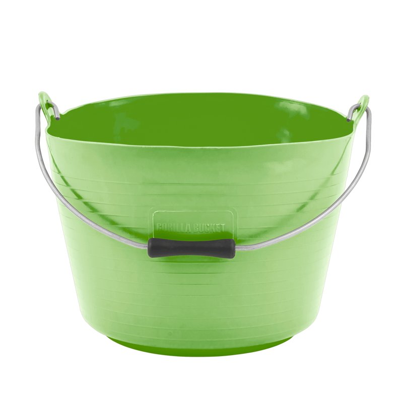 Red Gorilla Tub Feed Bucket - Green-1