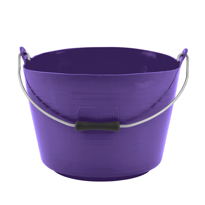 Red Gorilla Tub Feed Bucket - Purple