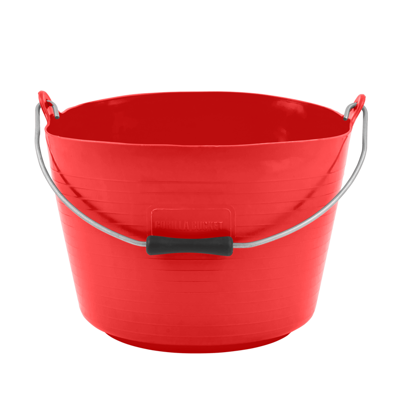 Red Gorilla Tub Feed Bucket - Red