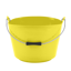 Red Gorilla Tub Feed Bucket - Yellow