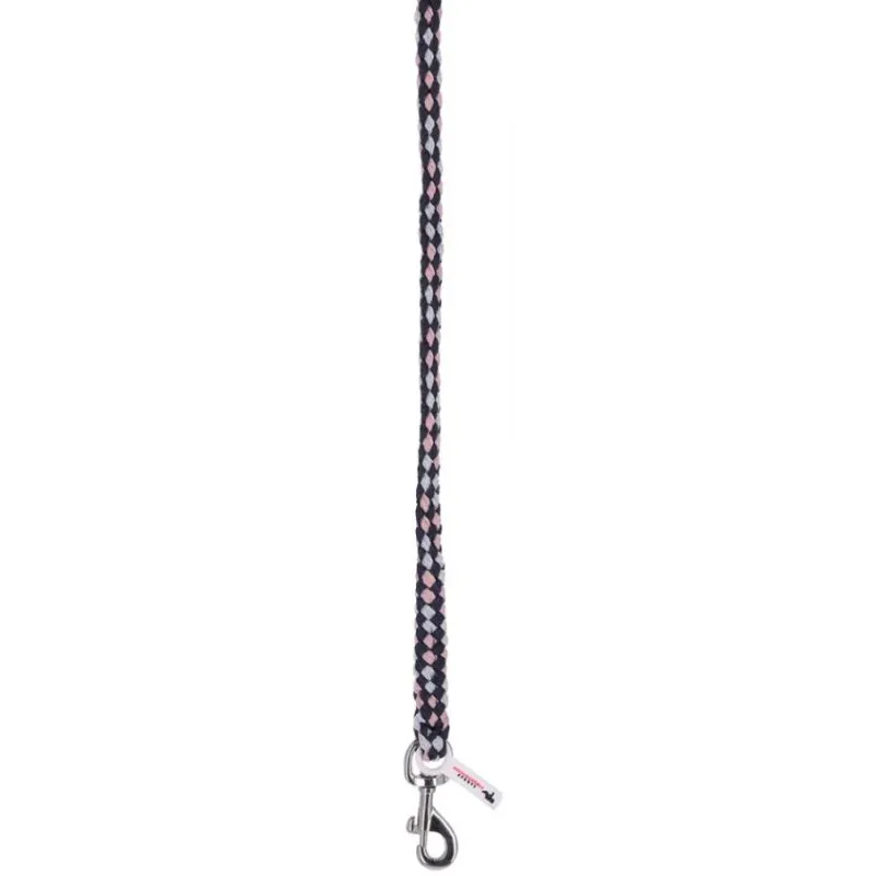 Schockemohle Sports Catch Style Lead Rope - Grey/Pink