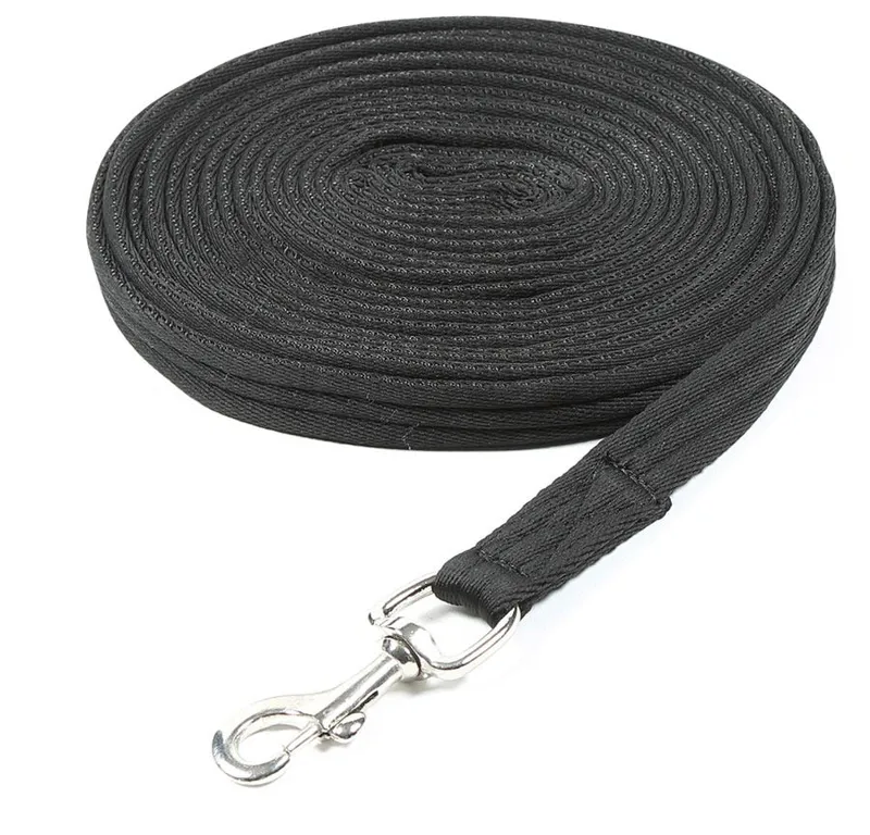 Shires Arma Cushion Web Lunge Line - Black