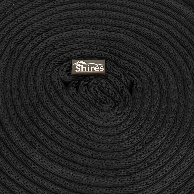 Shires Arma Cushion Web Lunge Line - Black-3