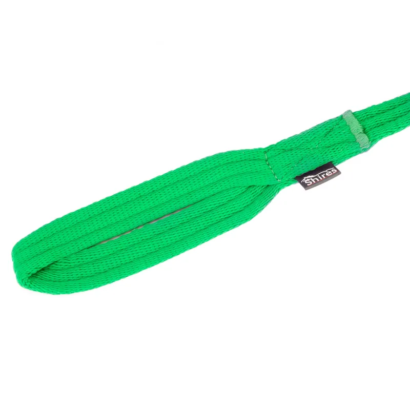 Shires Arma Cushion Web Lunge Line - Green-2