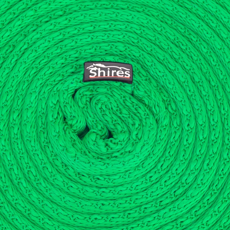 Shires Arma Cushion Web Lunge Line - Green-4