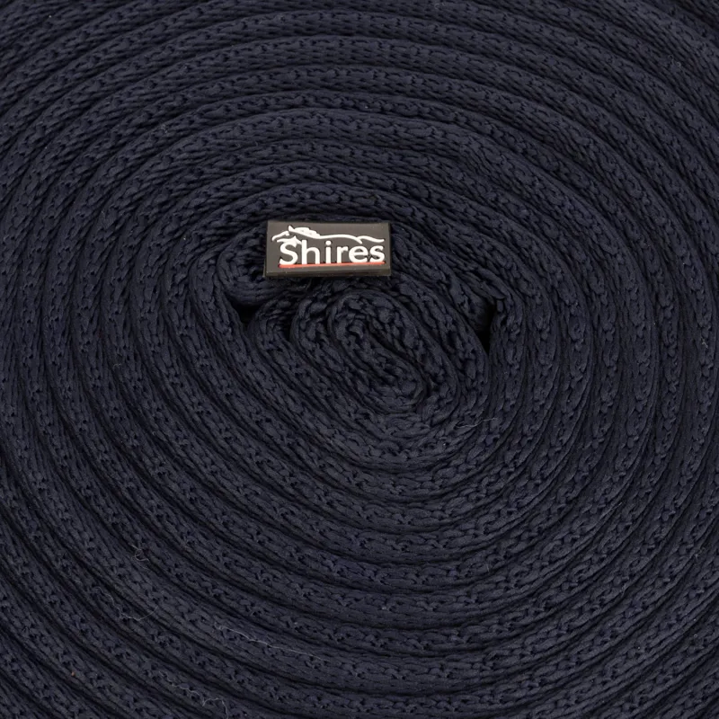 Shires Arma Cushion Web Lunge Line - Navy/Cambridge-2