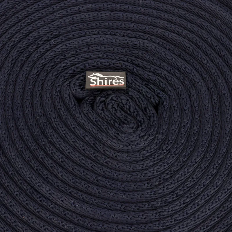 Shires Arma Cushion Web Lunge Line - Navy-4