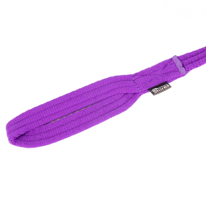 Shires Arma Cushion Web Lunge Line - Purple-2