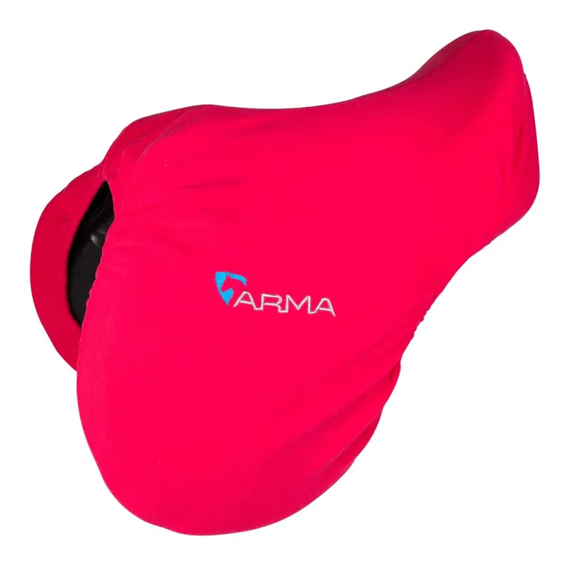 Shires Arma Fleece Saddle Cover - Pink