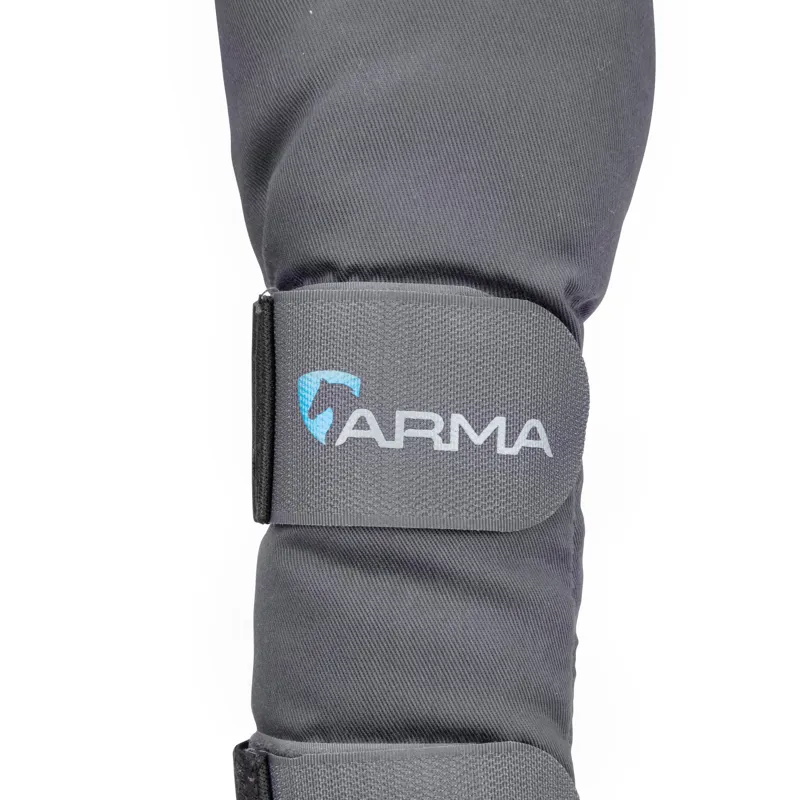 Shires Arma Padded Tail Guard With Bag - Grey-1