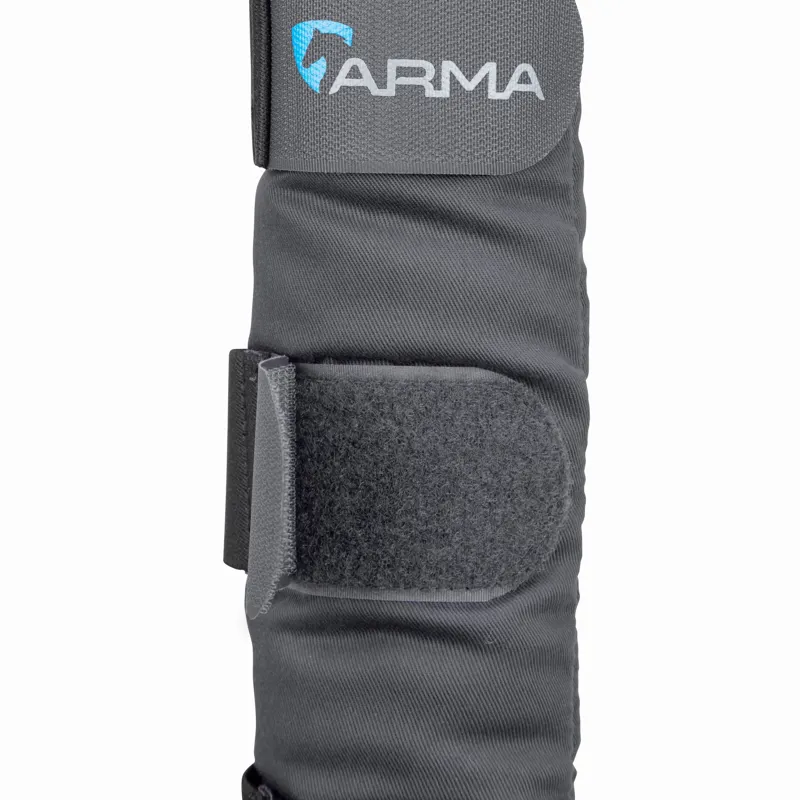 Shires Arma Padded Tail Guard With Bag - Grey-3
