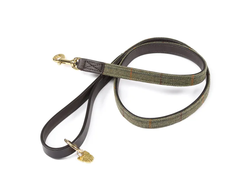 Shires Digby and Fox Tweed Dog Lead 