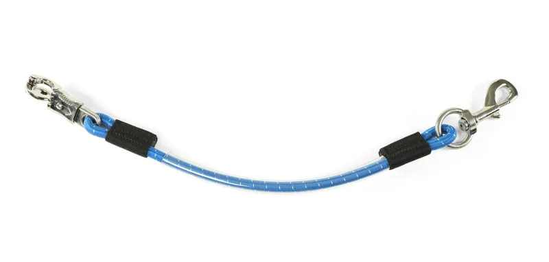 Shires Heavy Duty Bungee Trailer Tie - Blue